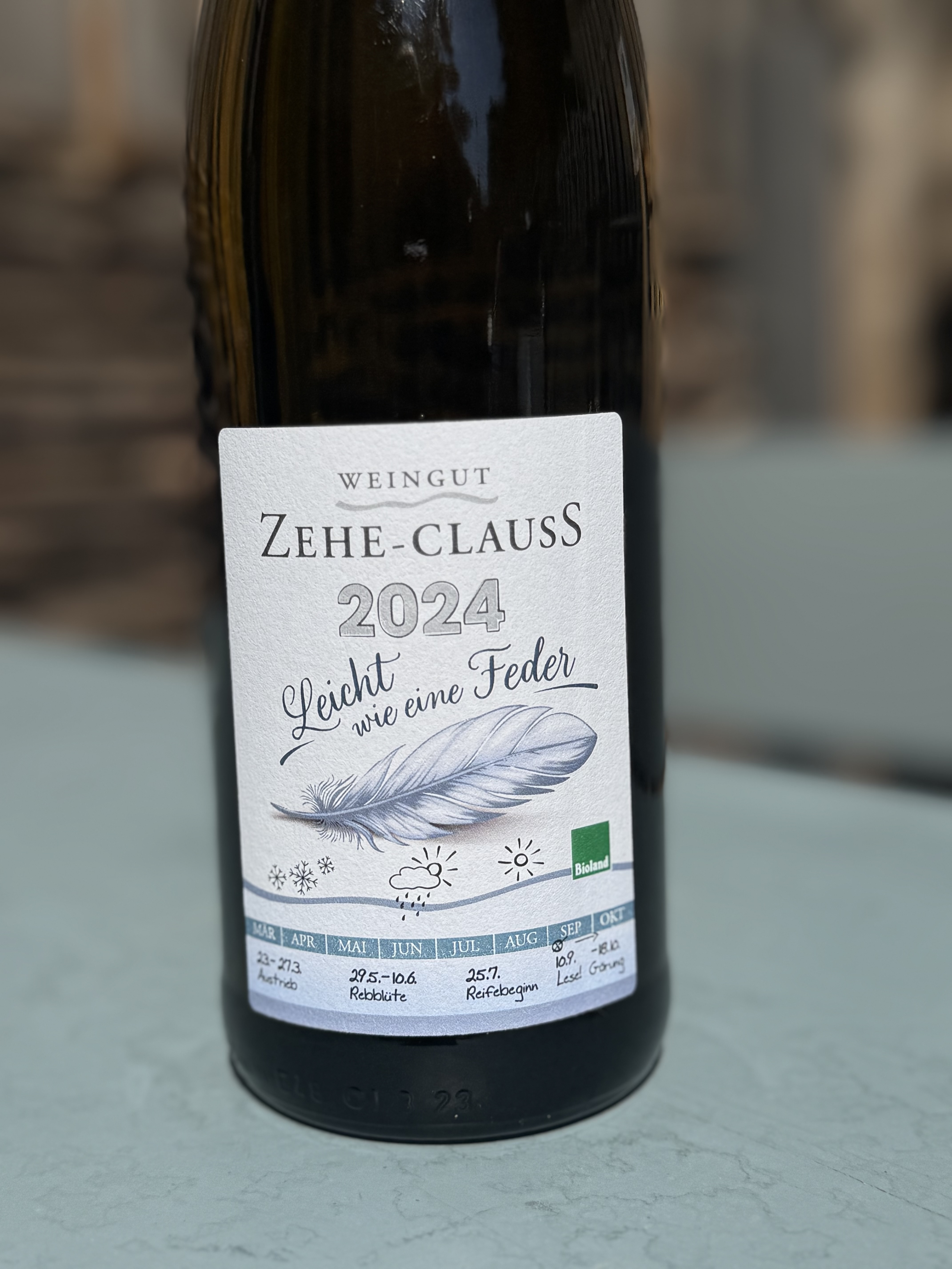 Zehe-Clauss | Jahrgangswein 'Leicht wie eine Feder' trocken