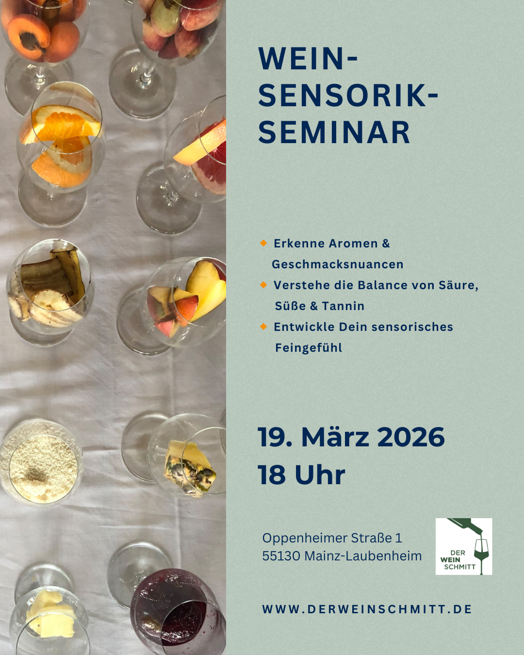 Wein-Sensorik-Seminar (19.03.26)