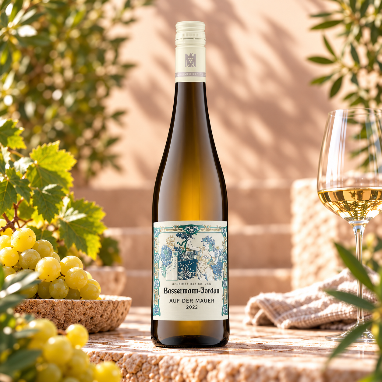 Bassermann-Jordan | Riesling trocken 'AUF DER MAUER'