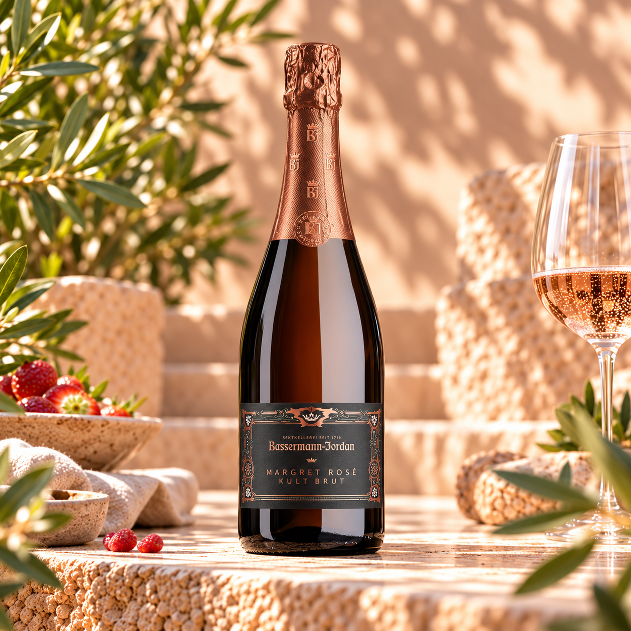 Bassermann-Jordan | 2018 "MARGRIT" rosé brut nature