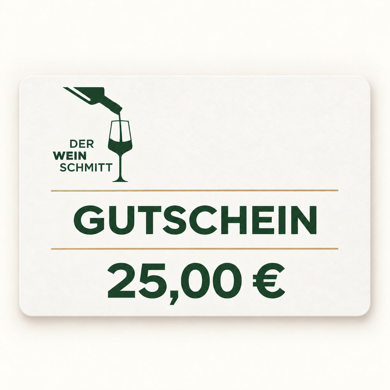 Gutschein 25 EUR 