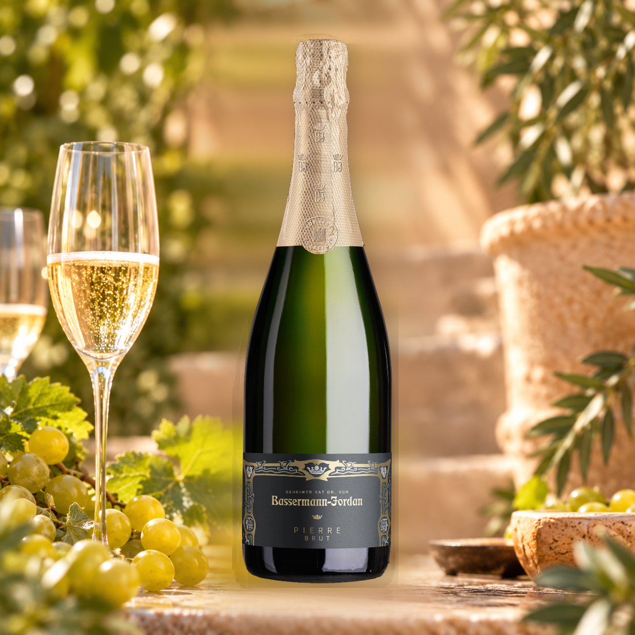 Bassermann-Jordan | 2018 "PIERRE" weiss brut nature