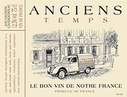 Producteurs Réunis | ANCIENS TEMPS Sauvignon-Chardonnay